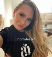 Luna - Soft Blonde hair and a magnetic presence, an unforgettable NZ Girl - Confident expression